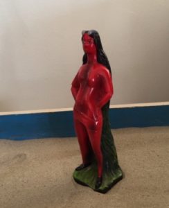 Figura da Pomba Gira. Foto: acervo pessoal, MLY.