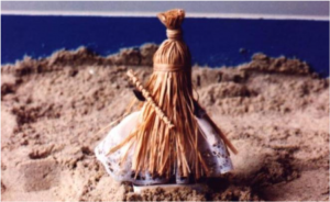 Figura de Obaluaiê. Foto: acervo pessoal, MLY.